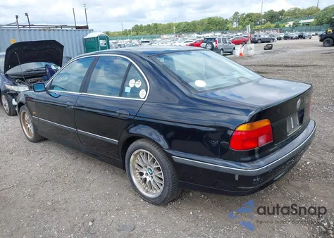 1997 BMW 528I из США, поврежденный, VIN WBADD6324VBW09705